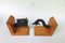 Fish Bookends in Bronze Black & Teak in the style of Walter Bosse, 1950s, Set of 2 4