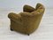 Vintage Danish Relax Chair in Green Fabric, 1950s 10