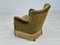 Dänischer Vintage Stuhl aus Grünem Samt, 1950er 10
