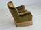 Dänischer Vintage Stuhl aus Grünem Samt, 1950er 17