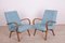 Vintage Model 53 Lounge Chairs attributed to Jaroslav Smidek for Ton, 1960s, Set of 2 1