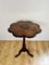 Victorian Burr Walnut Marquetry Inlaid Lamp Table, 1860s 6