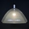 Lampe à Suspension Murano attribuée à Carlo Nason pour Mazzega, Italie, 1960 3