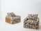 Butacas de caña y latón de Nucci Valsecchi, años 70. Juego de 2, Imagen 7