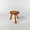 Tabouret Moderniste en Bois, 1950s 3