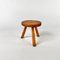 Modernist Wooden Stool, 1950s 4