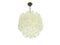 Lámpara de araña de cristal de Murano de Toni Zuccheri para Venini, años 60, Imagen 3