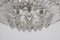 Clear Glass Icicles Flush Mount, Germany, 1960s 7