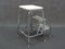 Vintage Metal Stool, 1980s 5