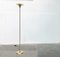 Lámpara de pie estilo Hollywood Regency alemana vintage de latón de Doria Leuchten, años 70, Imagen 1