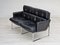 German 2-Seater Sofa in Leather & Chrome Steel, 1970s 5