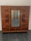 Rationalistischer Art Deco Kleiderschrank von Vezzani, 1930er 1