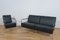 Swedish Leather Sofa and Armchair by Gunilla Allard for Lammhults, 1990s, Set of 2 1
