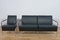 Swedish Leather Sofa and Armchair by Gunilla Allard for Lammhults, 1990s, Set of 2, Image 3