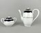 Vintage Porcelain Tea Coffee Service from Zsolney, Hungary, 1960s, Set of 14 4