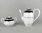 Vintage Porcelain Tea Coffee Service from Zsolney, Hungary, 1960s, Set of 14, Image 4