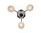 Art Deco Geometric Balls Chandelier by Muller Frères for Muller Frères, 1930s, Image 2