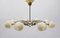8-Light Sputnik Ceiling Lamp in the style of Arteluce, Italy, 1950s, Image 1