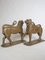 Artiste Empire Moghol, Grands Tigres Sculptés, 18ème Siècle, Bois, Set de 2 1