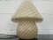 Mushroom Swirl de Murano en Jaune Crème, 1970s 6