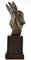 GH Laurent, Busto de dos ciervos Art Déco, 1930, Bronce, Imagen 8