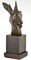 GH Laurent, Buste de Deux Cerfs Art Déco, 1930, Bronze 7