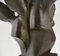 GH Laurent, Buste de Deux Cerfs Art Déco, 1930, Bronze 10