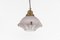 12 Lampe à Suspension Holophane Violette à Réflecteur-Réfracteur, 1920s 2