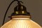 12 Lampe à Suspension Holophane Violette à Réflecteur-Réfracteur, 1920s 3
