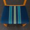 Oak Razor Blade Chairs in Original Upholstery by Henning Kjaernulf for Nyrup, Denmark, 1960s, Set of 6, Image 17