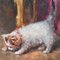 J. Laurent, Cani e gatti, 1880, Olio su tela, Immagine 7