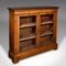 Antique English Twin Pier Cabinet in Walnut 2