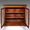 Antique English Twin Pier Cabinet in Walnut, Image 3