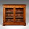 Antique English Twin Pier Cabinet in Walnut, Image 1