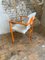 Postmodern Orange Chair with Boucle, 1970s, Set of 2, Image 2