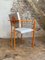 Postmoderner Orangefarbener Stuhl mit Boucle, 1970er, 2er Set 8