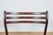 Sillas de comedor Mid-Century de palisandro de Vestervig Eriksen para Brdr. Tromborg, Dinamarca, años 60 Juego de 6, Imagen 16