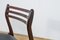 Mid-Century Rosewood Dining Chairs by Vestervig Eriksen for Brdr. Tromborg, Denmark, 1960s Set of 6 15
