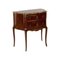 Louis XV Style Nightstand with Marble Top 1