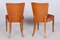 Art Deco Beech Dining Chairs attributed to Jindřich Halabala for Up Závody, Czechia, 1940s, Set of 4 8