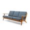 GE 290 3-Seater Sofa by Hans Wegner for Getama, 1960s, Image 1