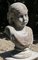 Estatua de jardín con busto de cabeza y hombros de una niña, años 50, Imagen 1