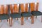 Art Deco Dining Chairs by attributed to Jindřich Halabala for Up Závody, Czechia, 1940s, Set of 4 2