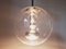 Mid-Century Bubble Glass Globe Pendant attributed to Glashütte Limburg, Germany, 1970s 11