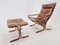 Mid-Century Siesta Lounge Armchair and Footstool by Ingmar Relling for Westnofa, 1960s, Set of 2, Image 14