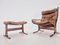 Fauteuil et Repose-pieds Siesta Mid-Century par Ingmar Relling pour Westnofa, 1960s, Set de 2 5