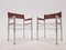 Set of Mid-Century Tubular Armchairs, Germany, 1970s, Image 4