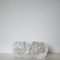 Vintage Snowball Votive Candleholders attributed to Kosta Boda, 1990s, Set of 2, Image 2