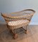 Vintage Rattan Cradle, 1950s 12