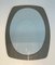 Oval Form Mirror in the style of Fontana Arte, 1970s, Image 11